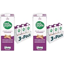 nutpods unsweetened Cinnamon Churro Dairy-Free Coffee Creamer - 32oz 6-Pack