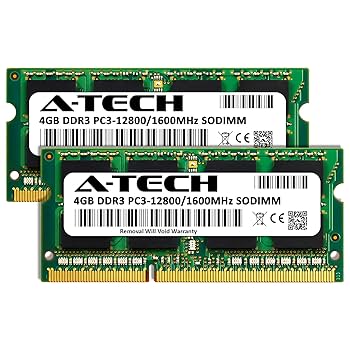 A-Tech 8GB Kit (2x4GB) RAM for Apple MacBook Pro (Mid 2012