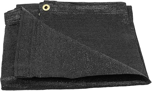 Miniatura 4 de Mytee Products Lona de malla negra de 8 x 10 pies, 90 % sombra, cubiertas de invernadero, protección solar, red de tela para perreras para mascotas