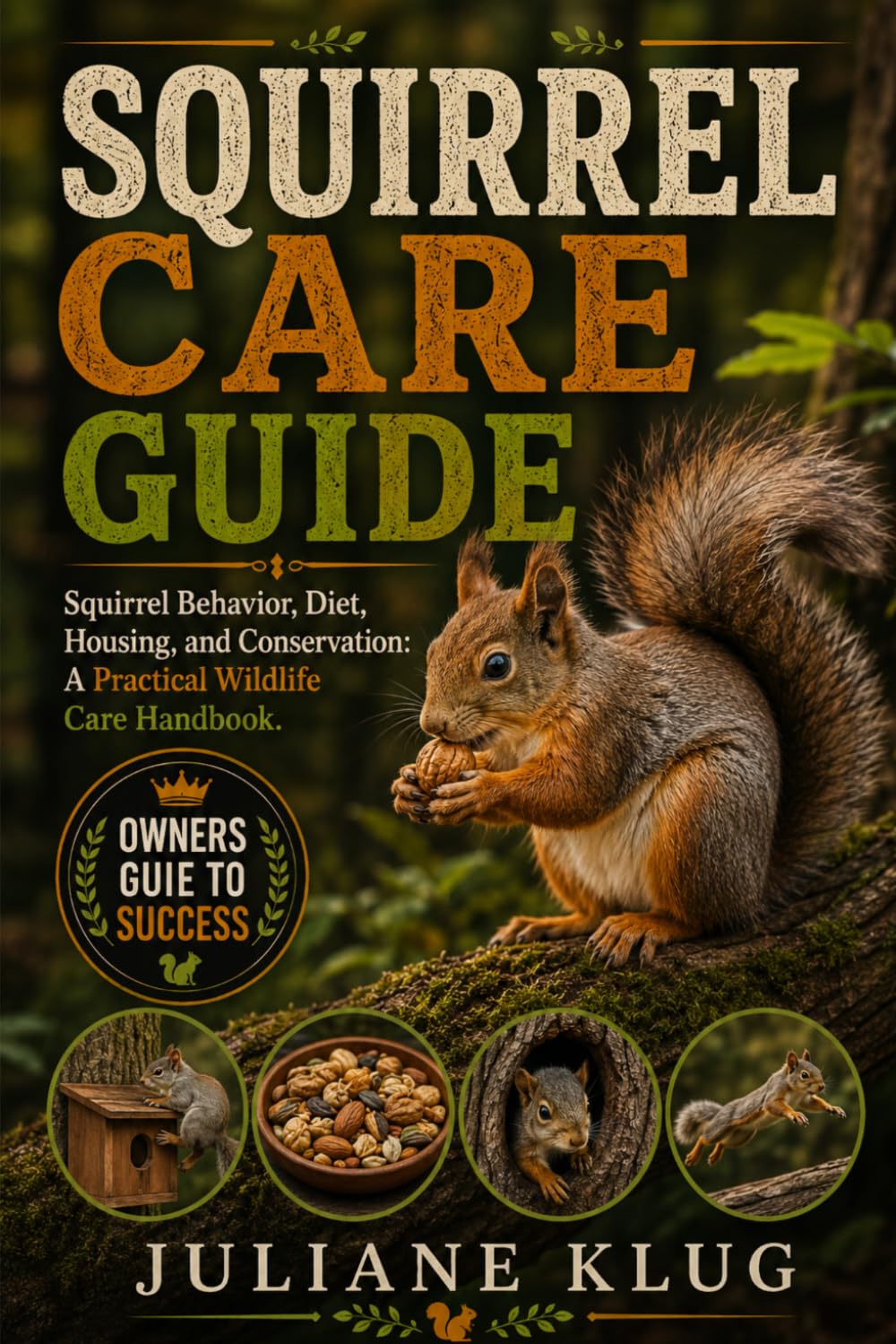 SQUIRREL CARE GUIDE: Squirrel Behavior, Diet, Housing, and Conservation: A Practical Wildlife Care Handbook.