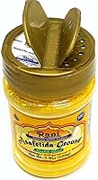 Vista 5 de Rani Asafetida (Hing) - Mezcla de salud molida con fenogreco y cúrcuma, 3.5 onzas (3.53 oz), tarro de PET ~ Apto para gluten, sin sal Vegano Sin