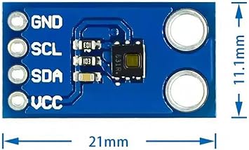 2pcs HDC1080 High-Precision Temperature Humidity Sensor Humidity Temperature Module