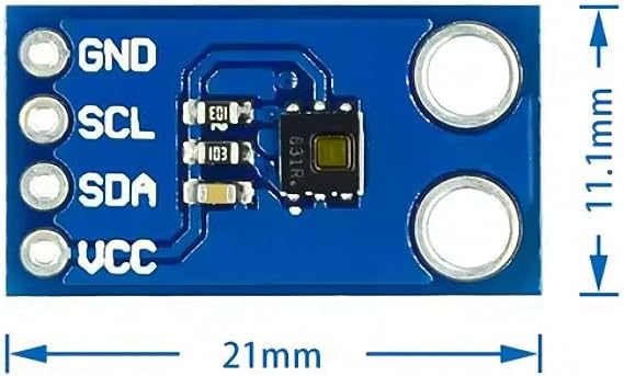 2pcs HDC1080 High-Precision Temperature Humidity Sensor Humidity Temperature Module