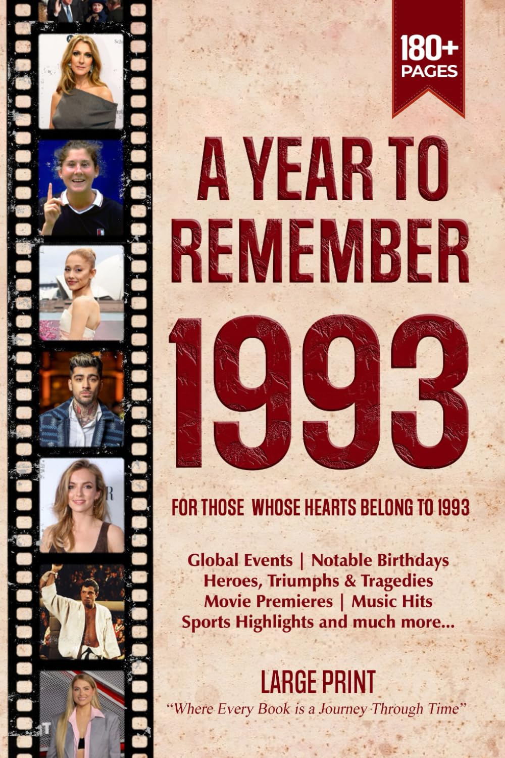 A Year To Remember 1993 History Book: A Nostalgic Tribute for the Radio Babies with Heartfelt Memories of 1993 – An Ideal Gift for Birthdays, Anniversaries, and Special Occasions
