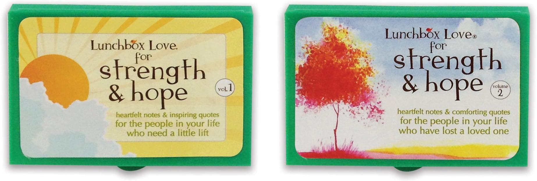 Lunchbox Love for Strength & Hope-Cards to Support & Comfort Friends Going Through Difficult Times in Their Lives or the Loss of a Loved One