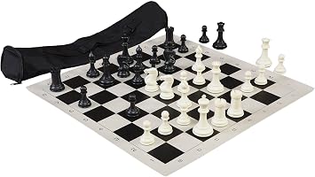 The House of Staunton The Worlds Greatest Chess Set - Quadruple Weighted Black