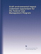 Draft environmental impact statement supplement for the Federal Coal Management Program
