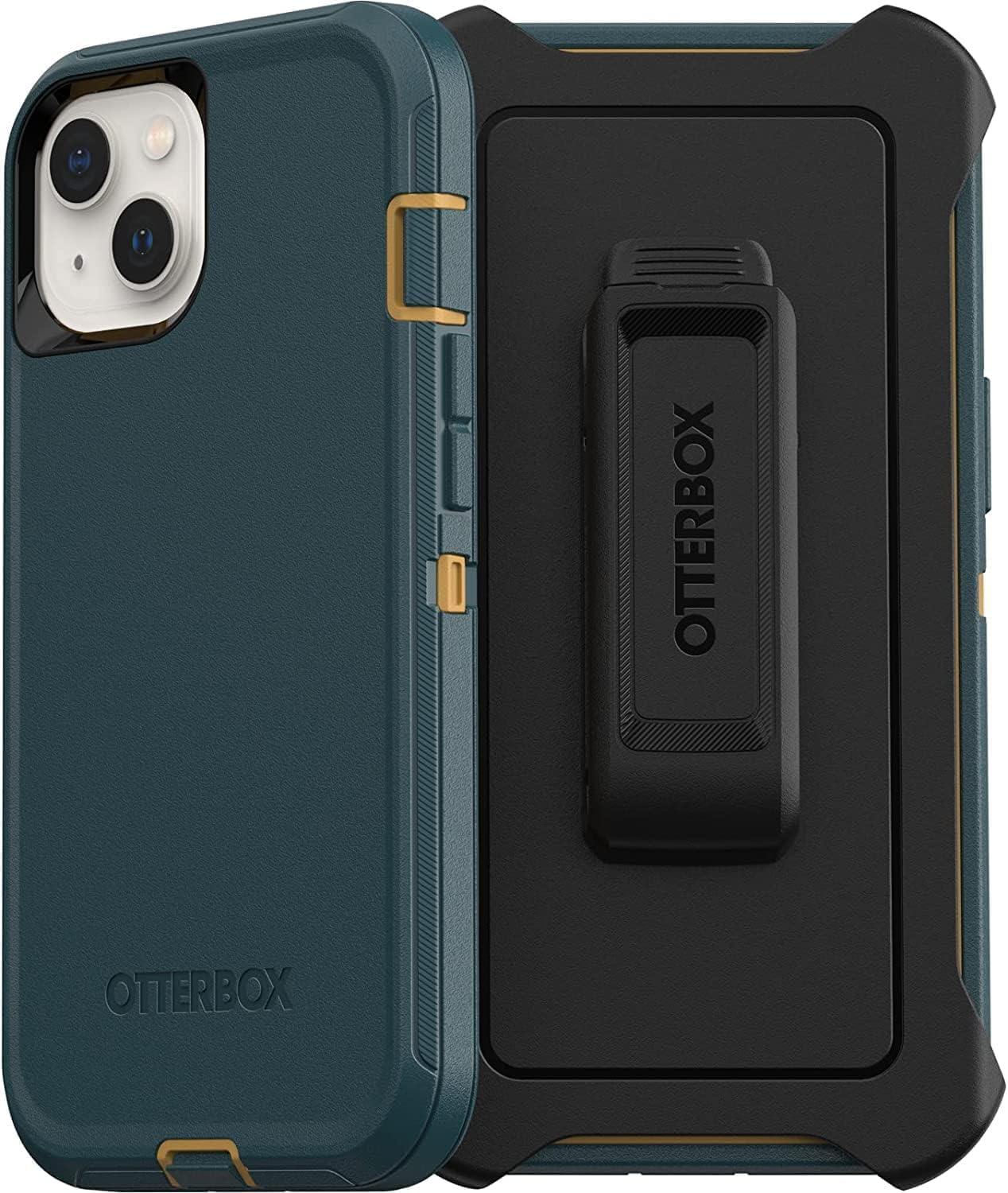 Defender Series Series SCREENLESS Edition Case for iPhone 13 (ONLY) - Hunter Green