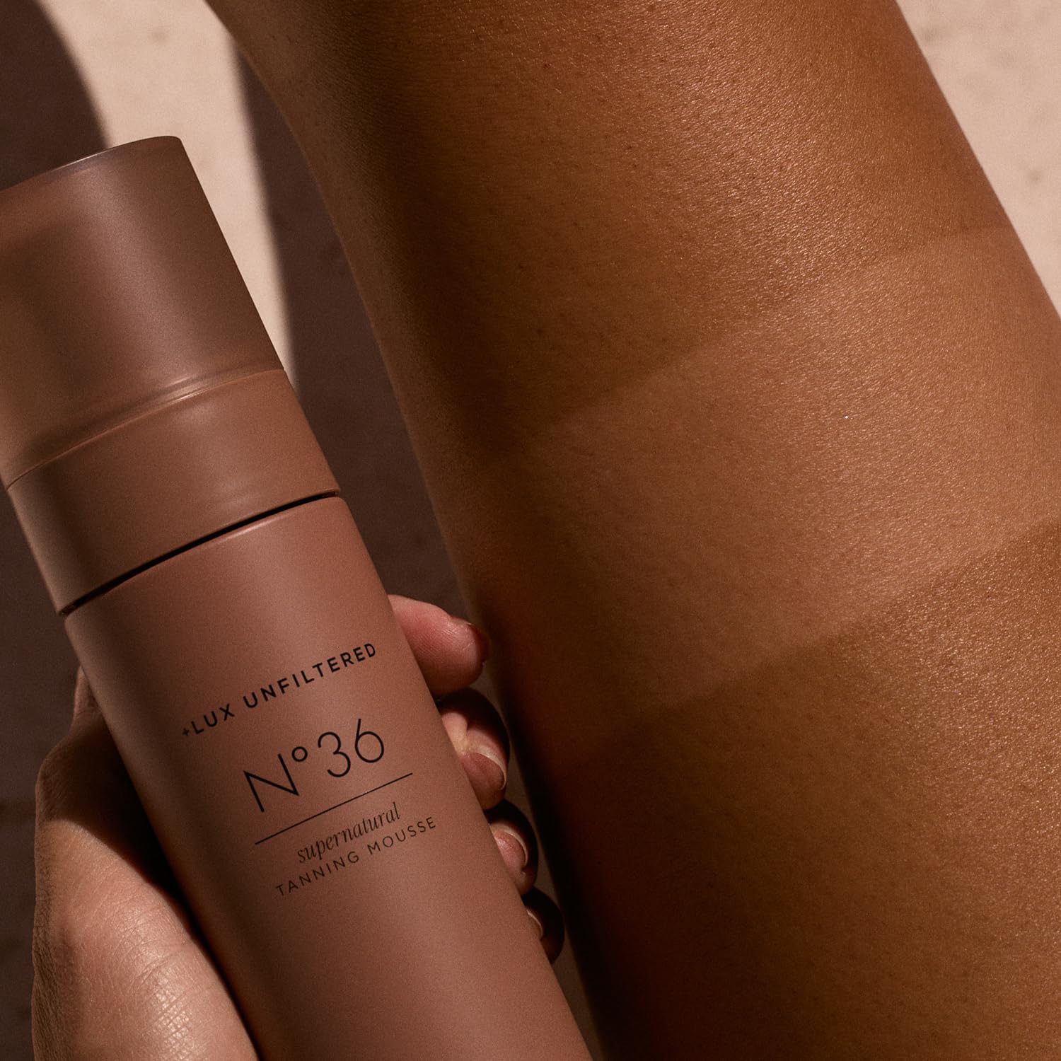 + Lux Unfiltered N°36 Self Tanning Mousse - Self Tanner Mousse, Tanning Foam – Hydrating, Streak-Free, Natural-Looking Sunless Tanner - Vegan & Cruelty Free - Blood Orange - Image 8