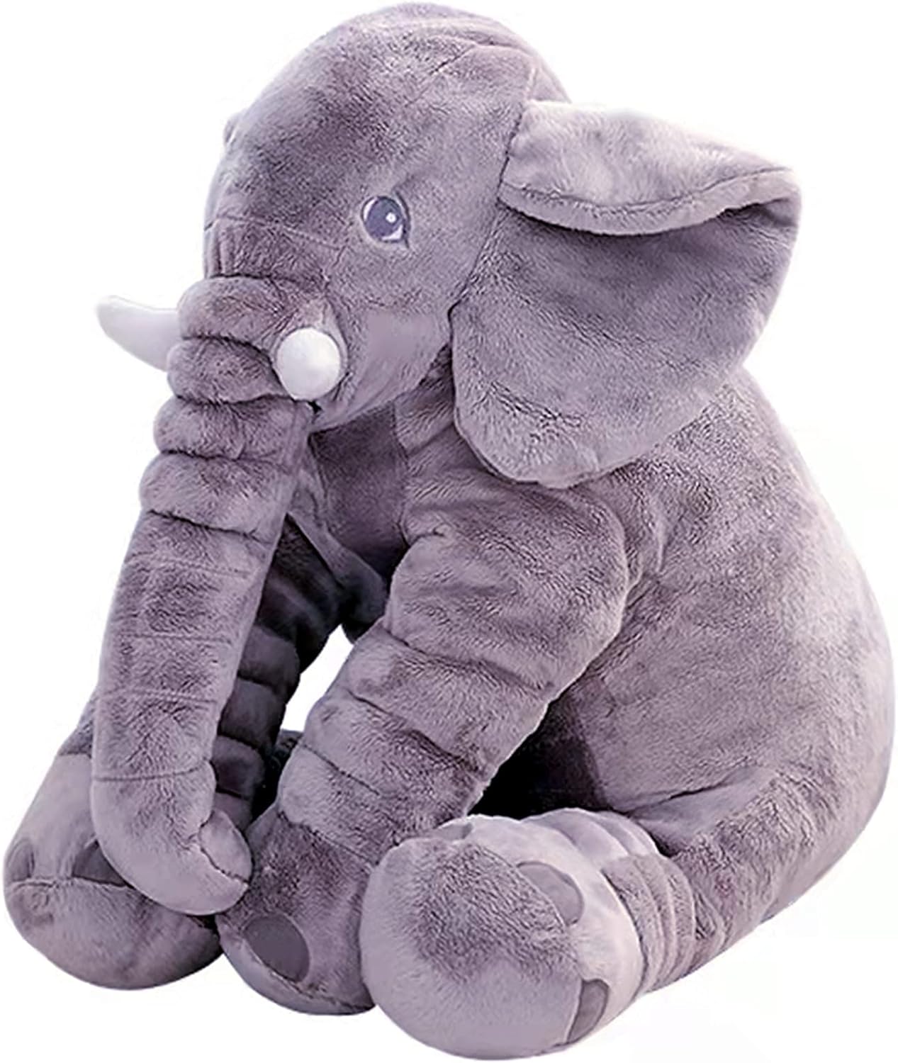 Ryttir 31 Inch Fuzzy Large Elephant Stuffed Animal, Soft Stuffed Elephants Plush Toy Newborn Gift, Funny Elephant Gifts for Baby Women Girls Boys