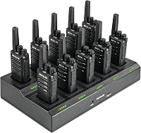 Retevis RT668 PMR446 Walkie Talkie 10db Fekete + 10in1 Töltő USB Type-C 1