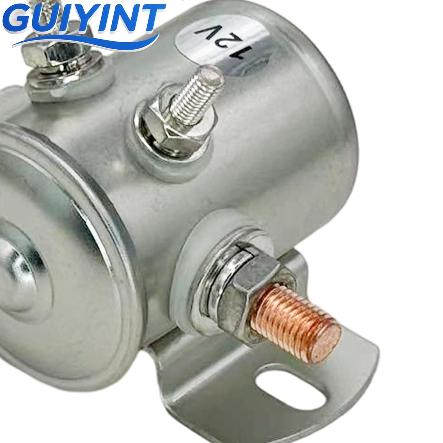 Continuous Duty Solenoid Relay 12V 200A SPST, Compatible with Cole Hersee 24213, Heavy Duty Insulated Starter Relay for Automotive Marine Truck Tractor