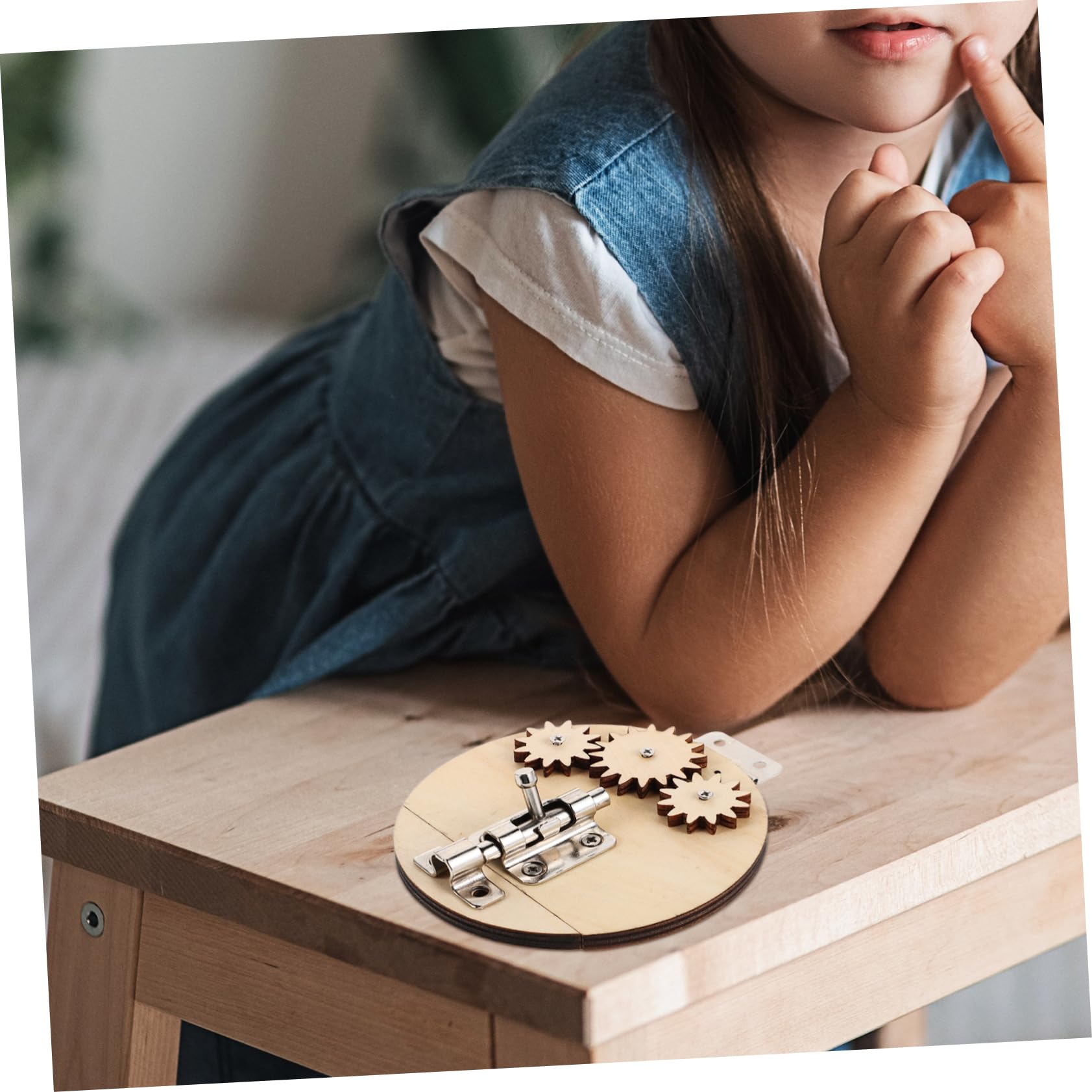 6 Tableros Montessori de Madera para Niños Pequeños Actividades Sensoriales para Desarrollar Motricidad Fina y Habilidades de Observación en Familia o Escuela