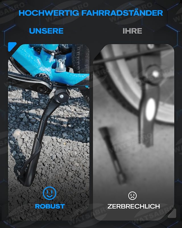WATSABRO Magasságállítható Kerékpártartó 18-24 Colos MTB Sportkerékpárhoz 35kg Terhelhetőség