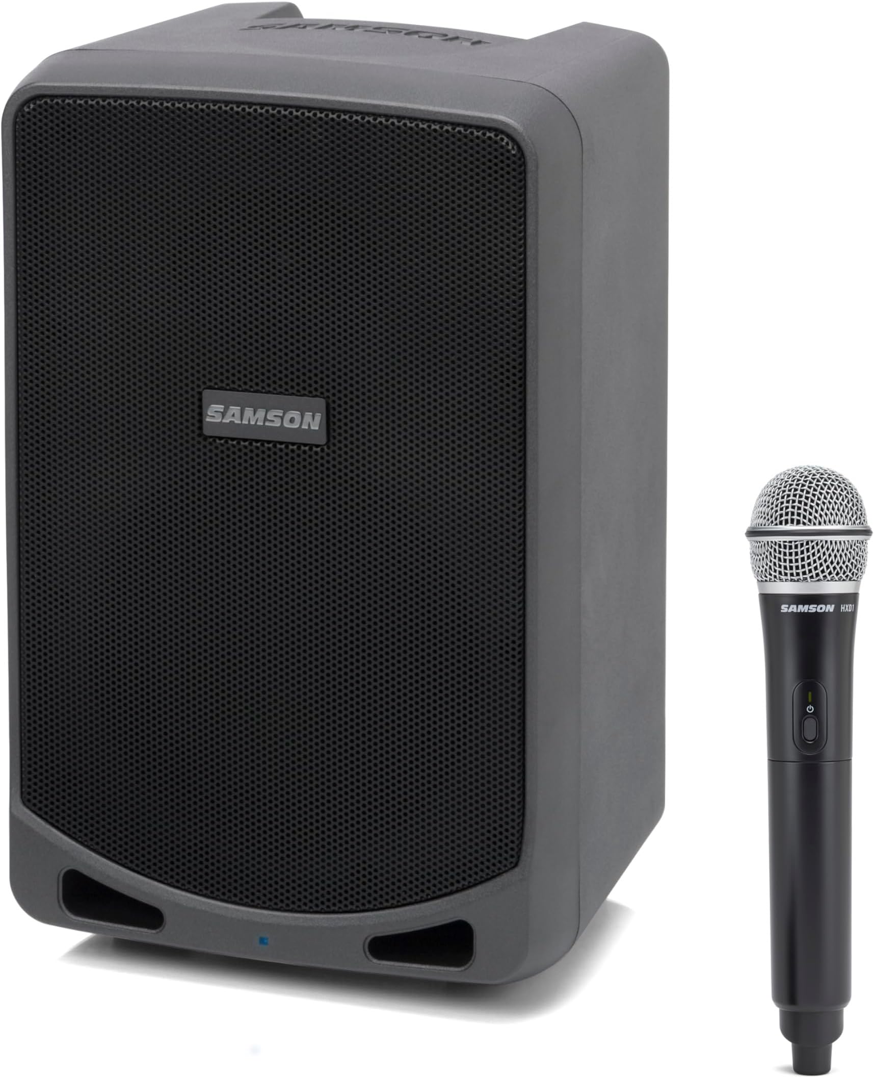 Portable PA 6" 100 watts with Bluetooth, Wireless HH mic (rechargable battery)