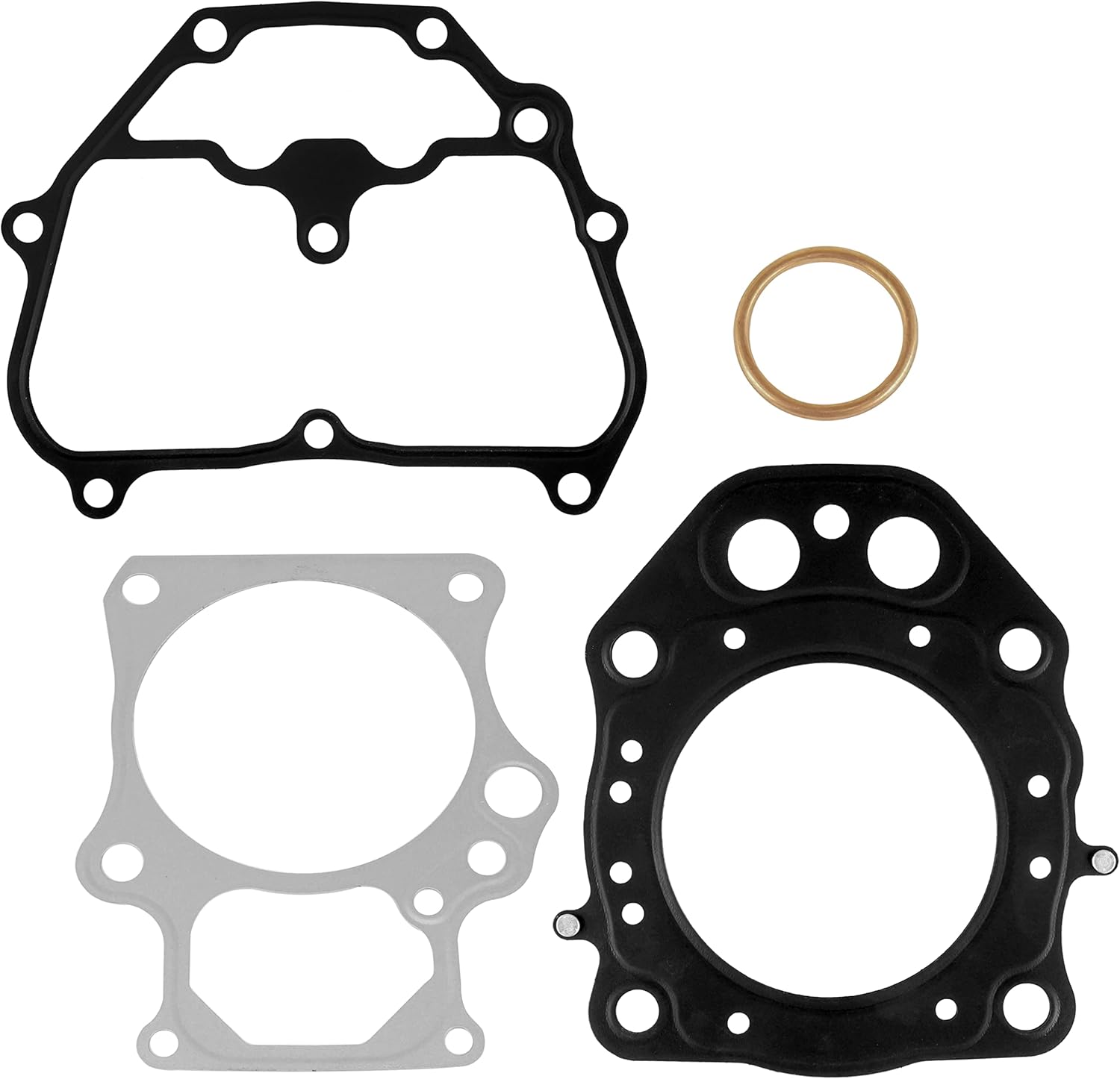 Caltric Top End Gasket Set Compatible with Honda Rancher 420 TRX420FM2 4WD Manual 2014 2015 2016 2017 2018 2019 2020 2021 2022