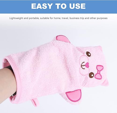 Miniatura 3 de FRCOLOR Guantes de baño para bebés, guantes de baño para bebés, esponja de baño para niños, toallas de baño para bebés, esponja de baño para bebés,