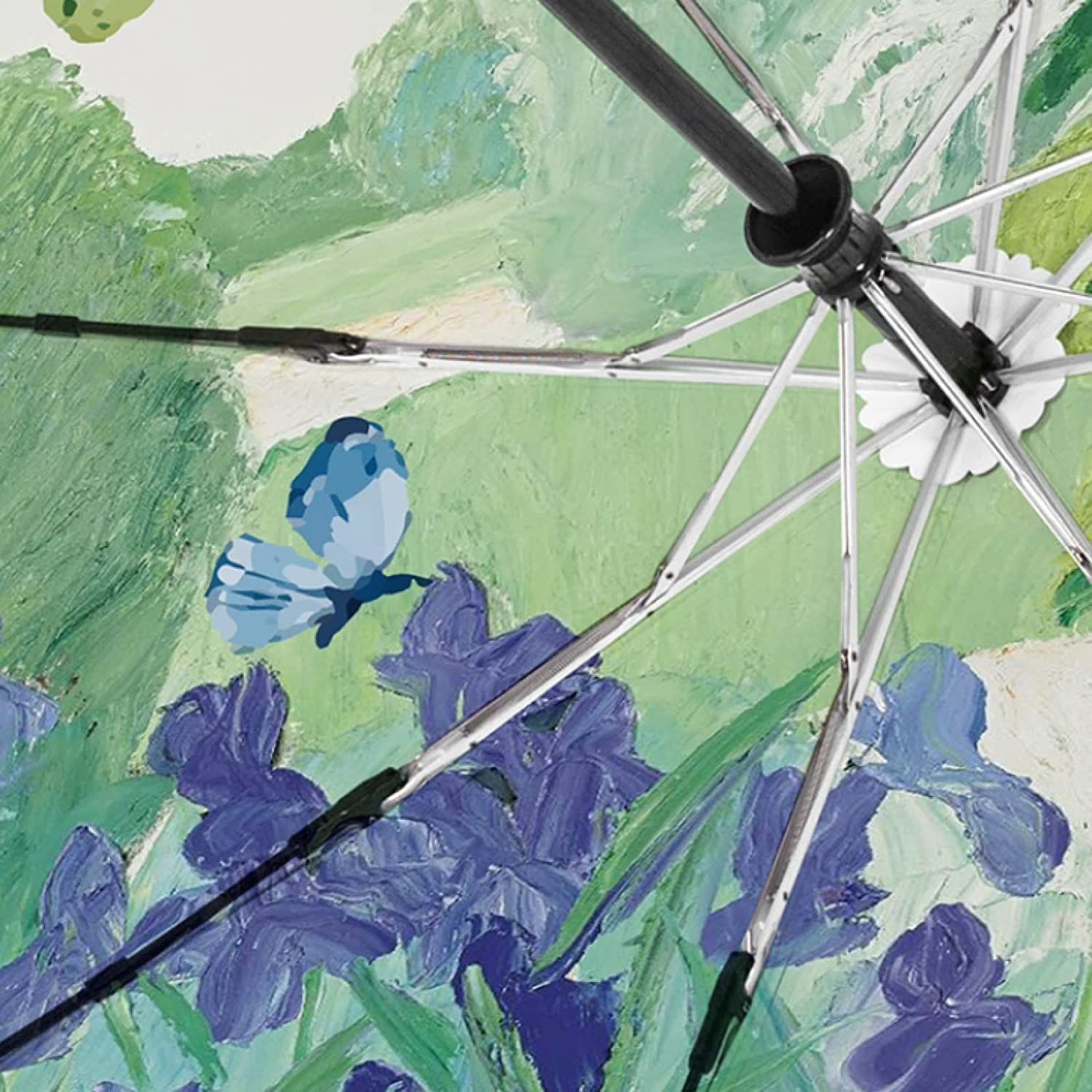 Parasol Damski Składany Automatycznie Składany Parasol Parasol Ochrona Przed Promieniowaniem UV Kobiety Słońce I Deszcz Podwójne Zastosowanie Składany Kompaktowy Przenośny Parasolka Kobieca