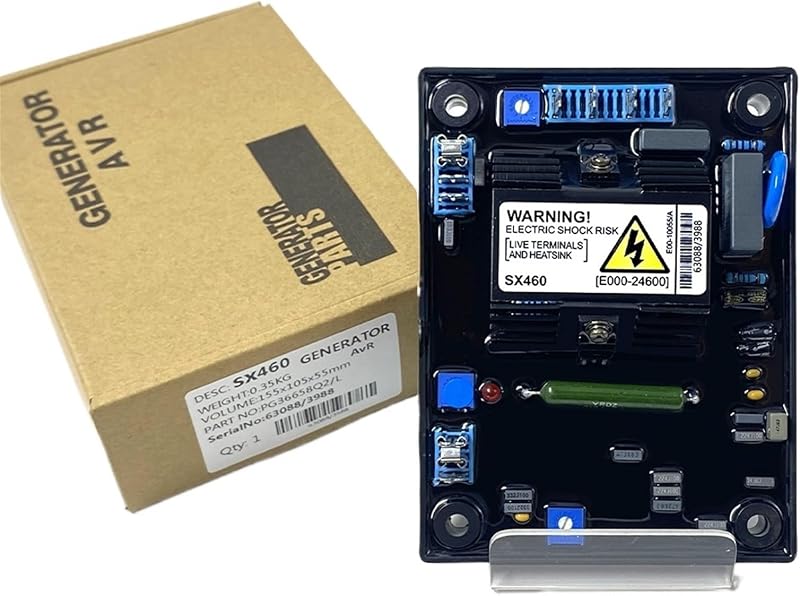 Generador automático SX460 AVR, estabilizador y regulador de voltaje, placa de Control de motor eléctrico diésel, 1 Uds.