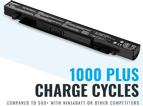 Miniatura 6 de NinjaBatt Batería profesional para Asus A41-X550A A41-X550 R510C X550C X550L X550J R510L X550CA X552E X550V K550L F550V X550A P550C X550EA X550D