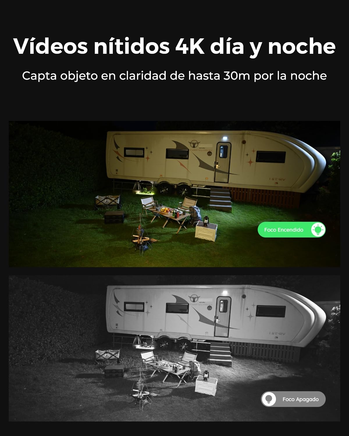Reolink 8MP 3G/4G LTE Camara Exterior Solar con Tarjeta SIM + Auto-Tracking & Doble Lente, 4K 360° PTZ Camara de Exterior Inalambrica, Detección Smart, Visión Nocturna en Color, TrackMix LTE + SP
