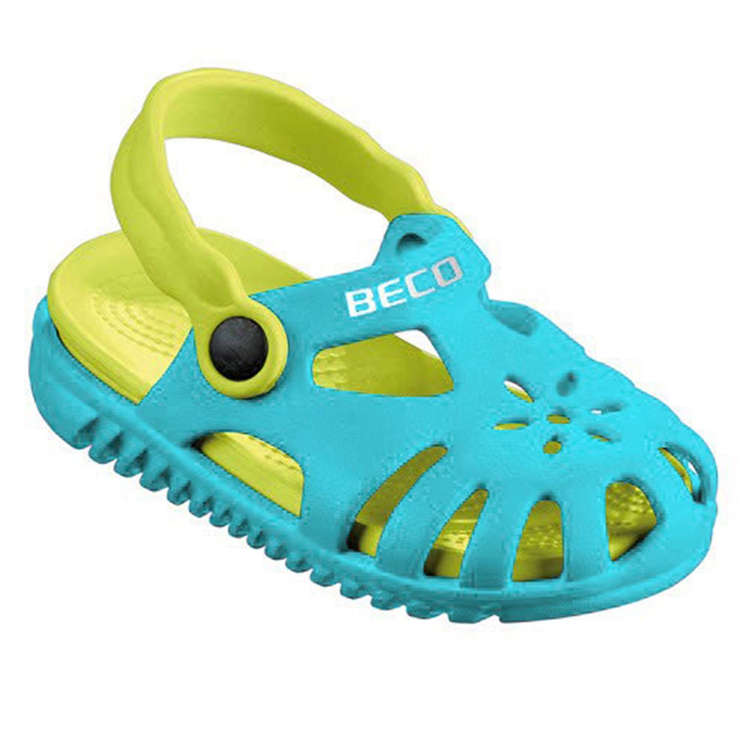BECO Beermann GmbH & Co. KG 90026 Unisex Kids’ Closed Toe Sandals, Blue (Blue 6), 8.5 UK