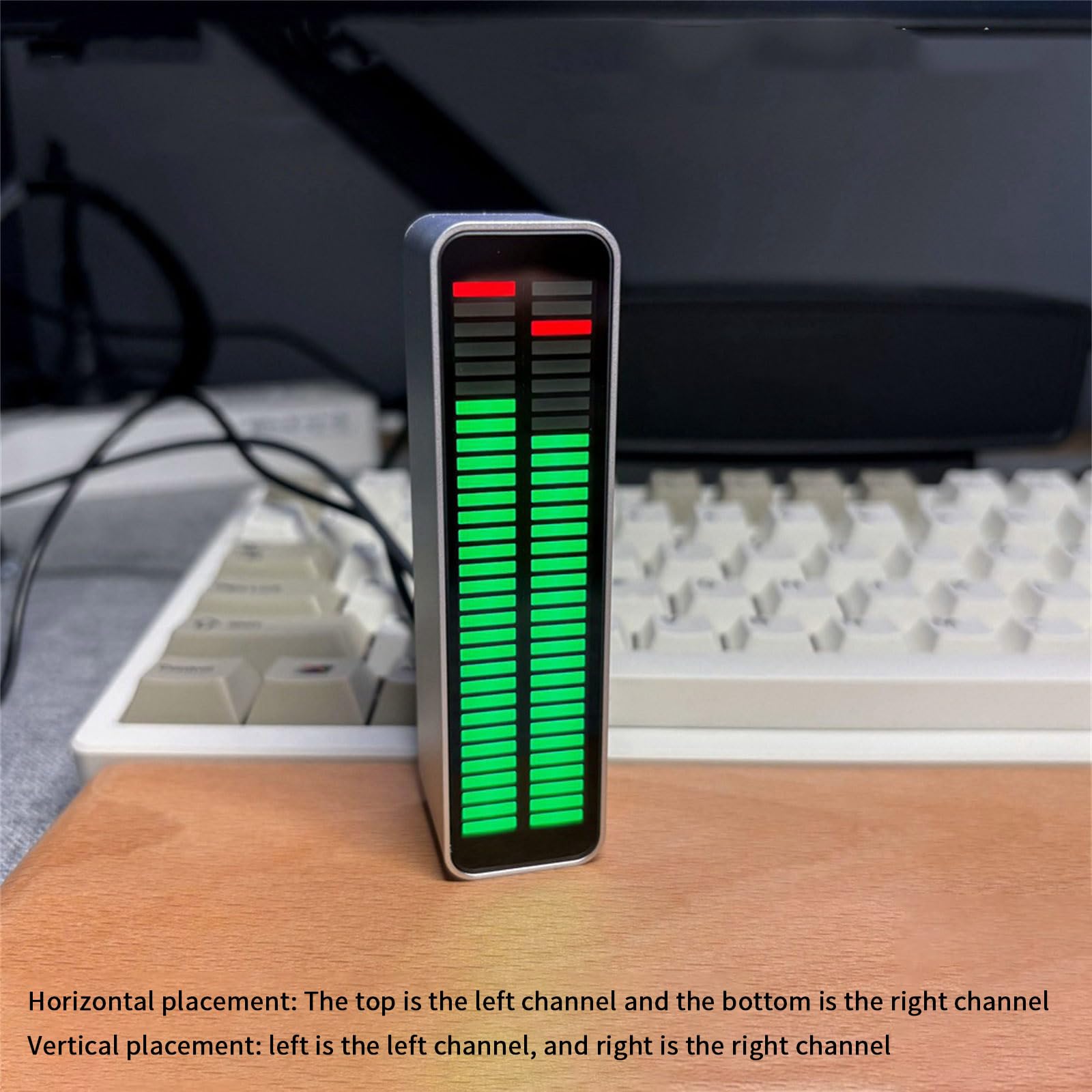 Indicatore Suono Metallo Indicatori Con Due Canali Monitoraggio Per Evento Live E Attrezzature Professionale Suono Misuratore