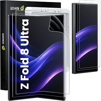 WSKEN for Samsung Galaxy Z Fold 8 Ultra Screen Protector,Anti Scratch