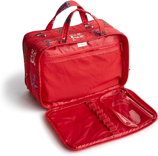 Amazon.com: Vera Bradley Premium Cotton Ultimate Travel Case
