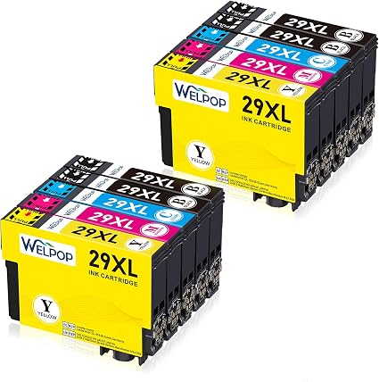 WELPOP - Cartuchos de tinta de repuesto para Epson 29 29XL Multipack  compatible con Epson XP-352 XP-235 XP-245 XP-247 XP-255 XP-332 XP-335 XP-342  XP-345 XP-432 XP-435 XP-442 (10 unidades) : Amazon.es: Informática