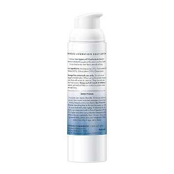 Eucerin Face Immersive Hydration Daily Face Lotion Broad Spectrum SPF 30 Sunscreen, Daily Moisturizer with Hyaluronic Acid Smooths Fine Lines and Wrinkles, 2.5 Fl Oz Bottle