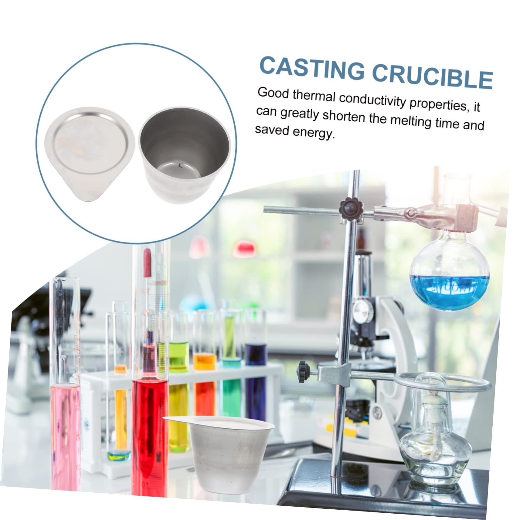 Housoutil Crucible Ceramics Laboratory Melting Large Laboratories Small Zirconia Porcelain for Silver Iron