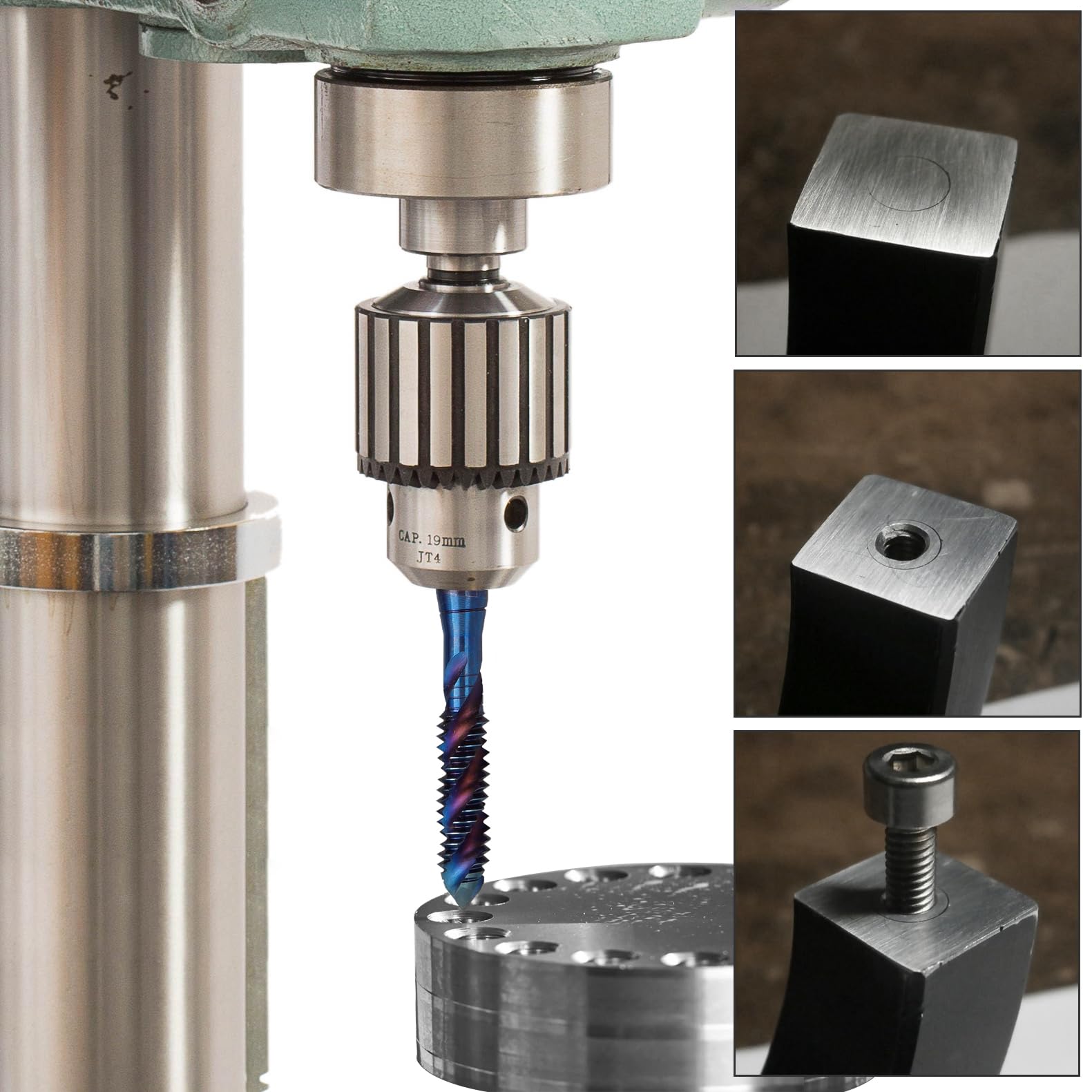 Yakamoz SAE Tap Set - 6 Pcs Threading Taps -5