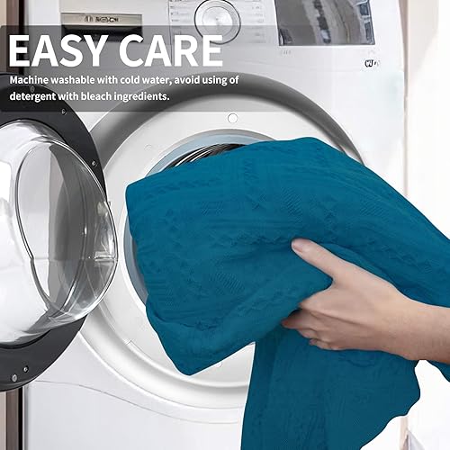 Miniatura 7 de Easy-Going funda de sofá de jacquard, geométrica, fundas para 3cojines de sofá, para sofás seccionales con forma de L, funda de sofá para perros,