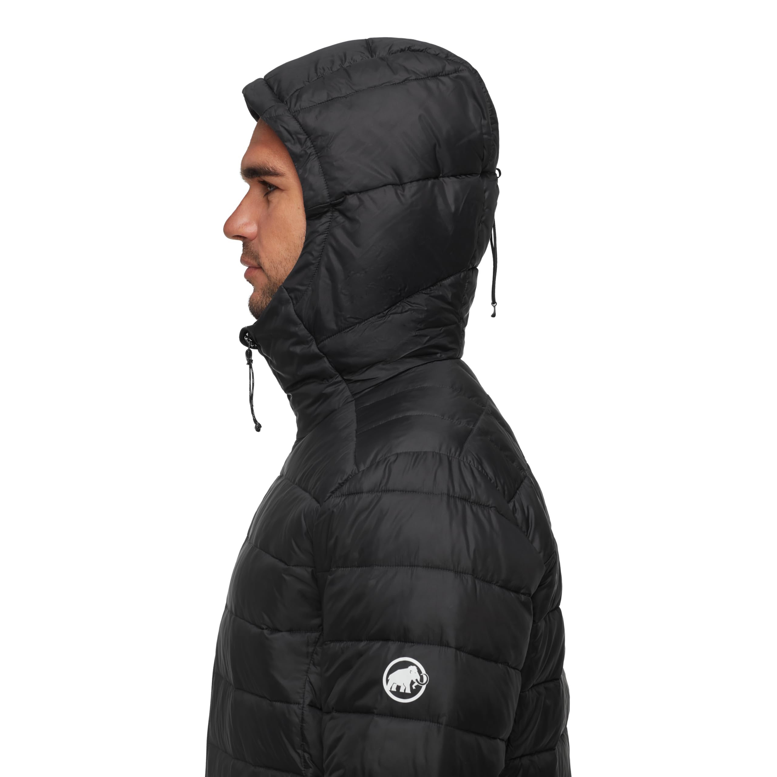 Mammut Crag IN Hooded Jacket Men – Kurtka Ocieplana Męska z Kapturem | Lekka, Zimowa i Pikowana | Rozmiar M, Czarny
