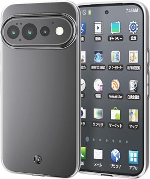 Elecom PM-P262UCTCR Google Pixel 11 Pro Soft Case, TPU, Thin, Approx. 0.04 inch 1 mm, Lens Protection, Wireless Charging, Cover, Transparent, Shock Absorbing, Micro Dots, Lightweight, Slim, Clear