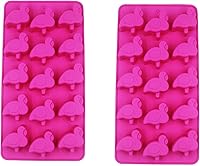 Vista 25 de 2 paquetes de moldes de chocolate, molde de silicona con forma de avión de 4 cavidades para chocolate, caramelo, decoración de pastel, gelatina