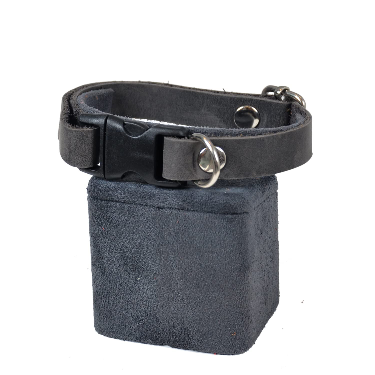 X-Perk Köpek Boyun Tasması, Deri, Tokalı, Tasma Ayarlanabilir, 1 cm x 33 cm, Tüm Çeşitler