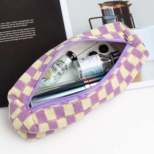 Miniatura 5 de Bolsa de maquillaje para mujer, bolsa de maquillaje para bolso, bolsa de cosméticos con cremallera, bolsa de cosméticos grande, organizador de