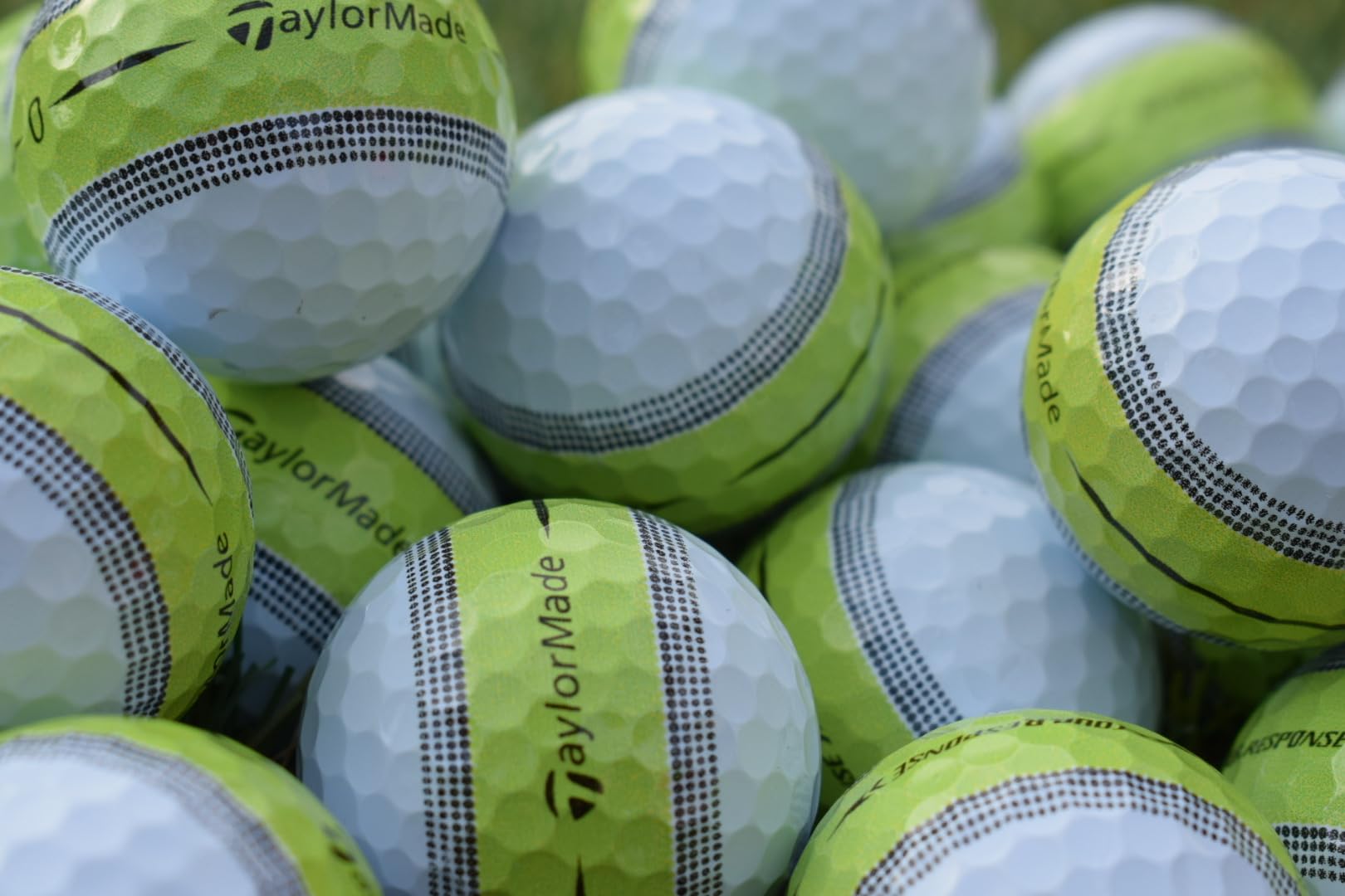 Glorious Golfers Recycled Tour Response Stripes - Yellow