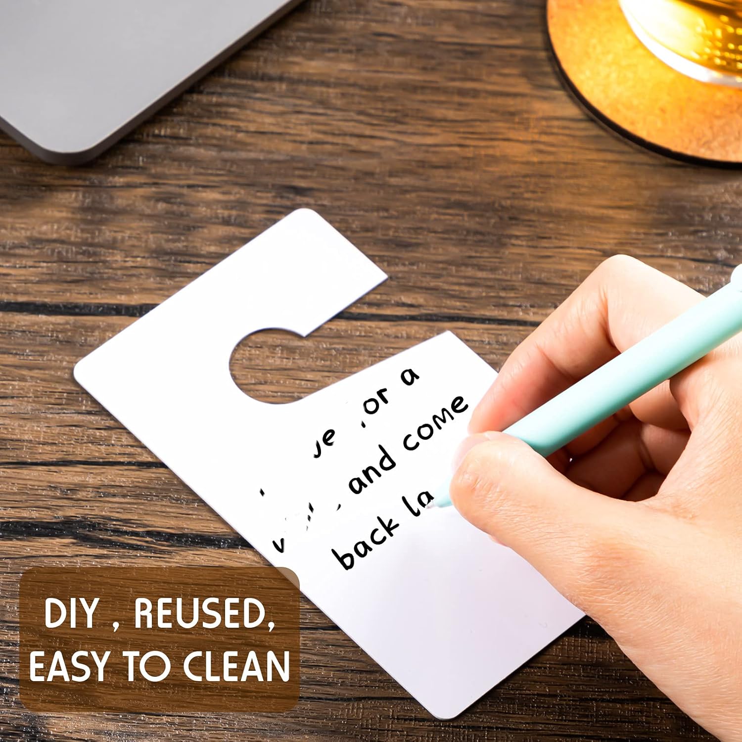 12 Pieces Thicker Parking Permit Hang Tag Blank DIY Passes 3 x 5 Inches Recyclable Weatherproof Rearview Mirror Hanging Pass for Employee Resident Car Lot Enterprises Office and More : Office Products