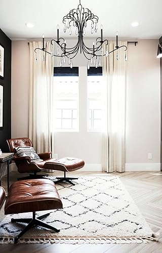 Miniatura 5 de Z-Lite 3039-59GG Amara - Lámpara de araña de 6 luces en estilo contemporáneo, 34 pulgadas de alto y 58.75 pulgadas de ancho, color acabado: dorado