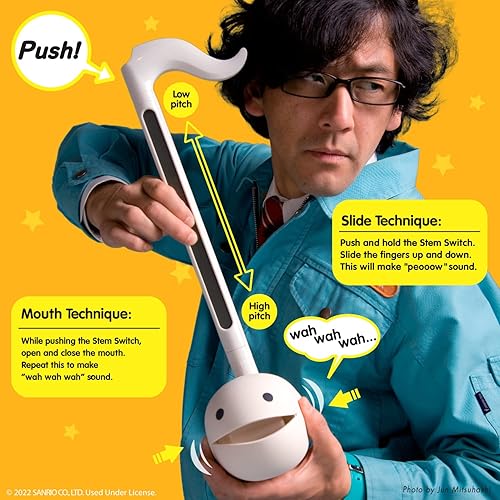 Miniatura 9 de Otamatone Deluxe Sanrio Gudetama Instrumento Musical Electrónico Sintetizador Portátil de Japón Maywa Denki de Japón