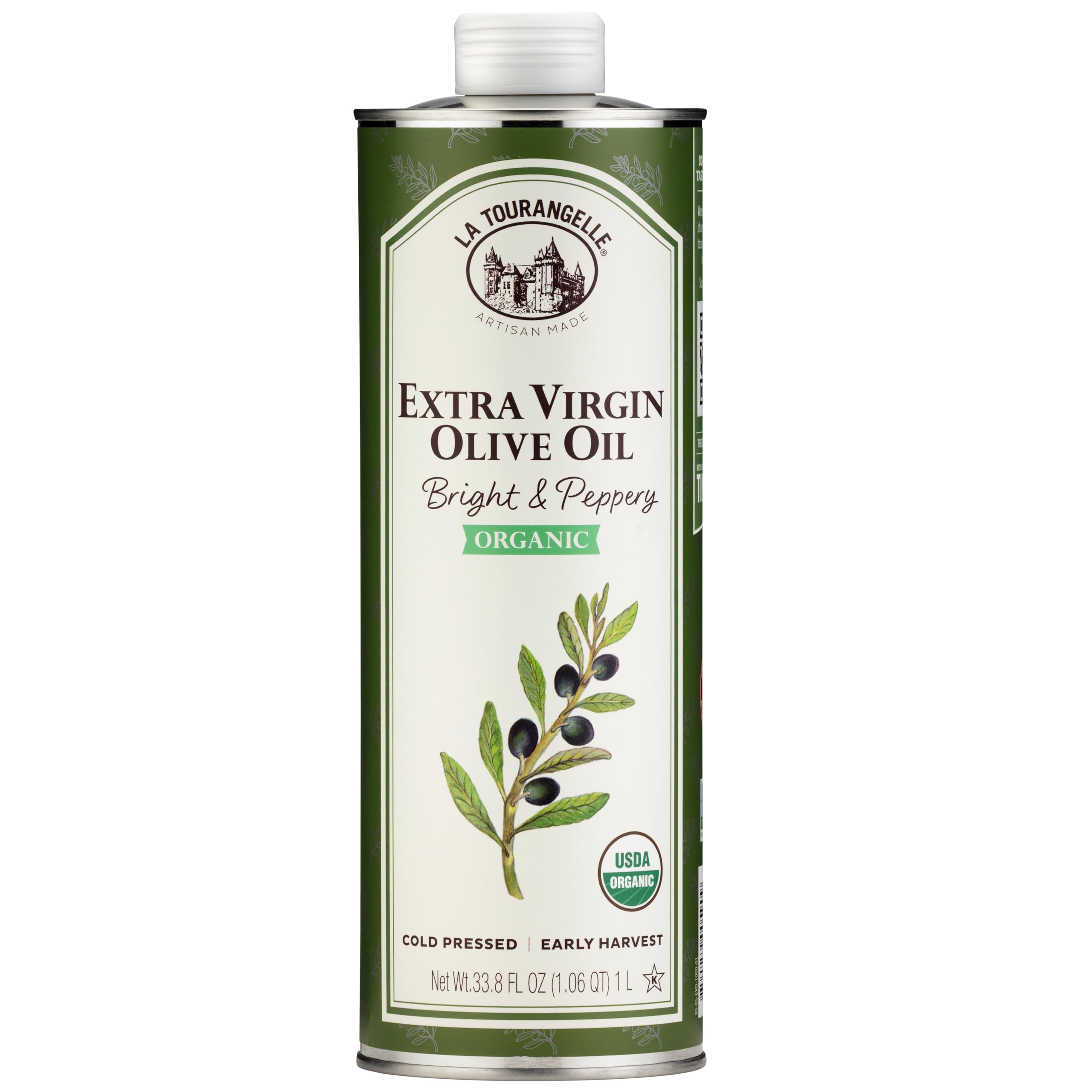 Amazon.com : La Tourangelle, Organic Extra Virgin Olive Oil, Cold