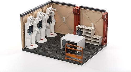 Miniatura 35 de 1/18 JoyToy Building Depot: Watch Tower modelo militar de juguete para figuras de acción JoyToy escala 1/18 Ver Torre