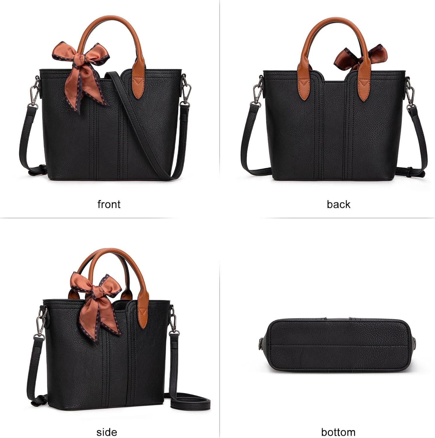 Montana West Small Tote Bags for Women Crossbody Purses Cute Satchel Handbag with Detachable Strap - Image 4