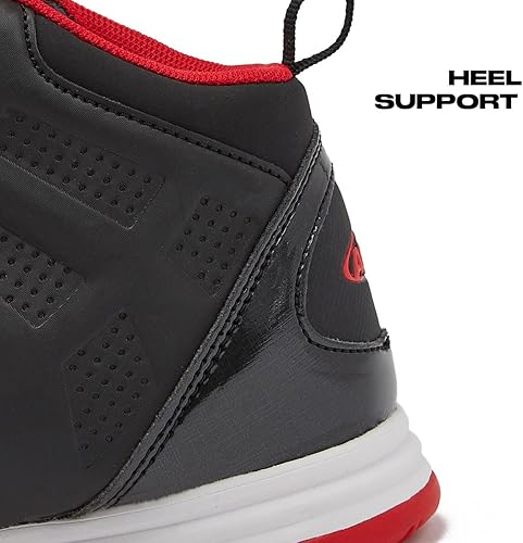 Miniatura 3 de AND1 Showout - Zapatos de baloncesto para niñas y niños, tenis de caña alta para niños, talla juvenil 1 a 7, zapatos de baloncesto para niños