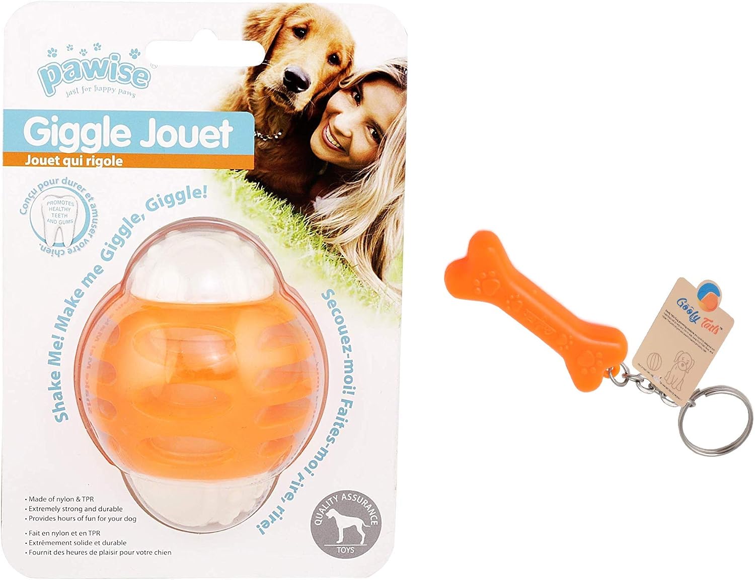 Pawise Giggle Jouet Sesli Rugby Topu 8 Cm
