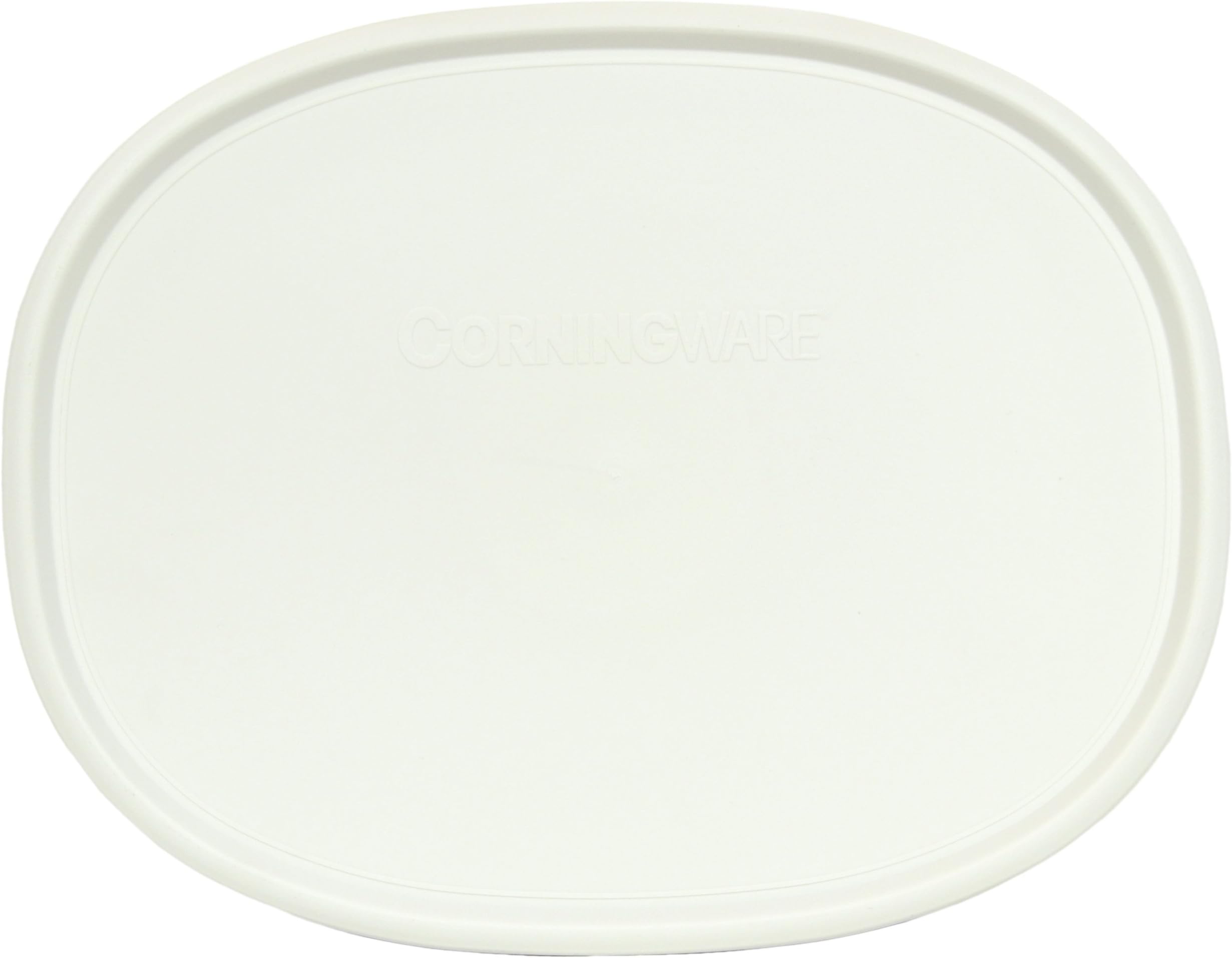 CorningWare F-2-PC Oval French White 2.5-qt or 1.5-qt Lid
