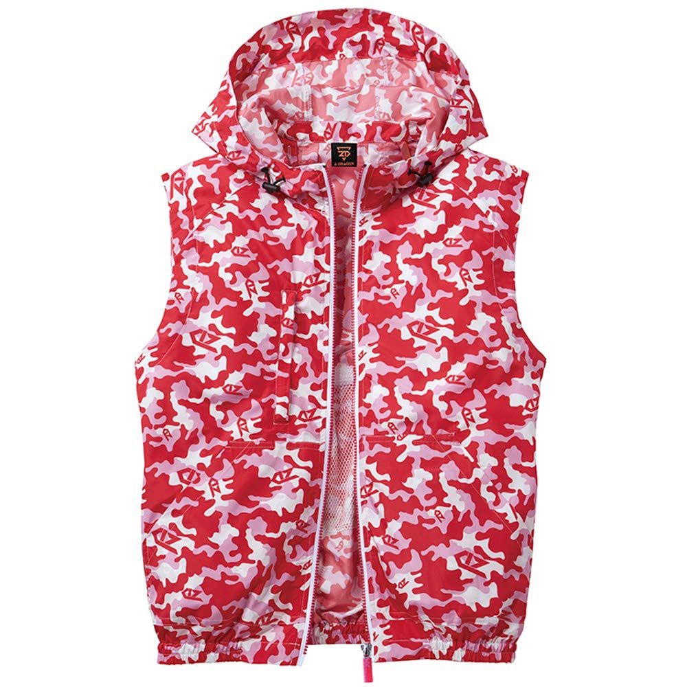 Amazon.co.jp: ジードラゴン Z-DRAGONフード付 カモフラ迷彩ベスト